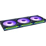 Ohbe Express Li Uni Fan Reverse Sl- 3X120MM Siyah Rgb Kasa Fanı Seti - 0 - Siyah