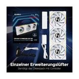 Ohbe Express Li Unı Fan Reverse Tl Wıreless LCD 3X120MM Beyaz Kasa Fanı (G99.12RTLLCD1W3W.00) - 0 - Siyah