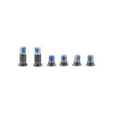 Ohbe Express MacBook Pro 13 Inç Bar Alt Kapak Vidaları 6’lı Set – A1706 A1989 A2251 Uyumlu, P5 Pentalobe Bottom Screws, Space Gray & Gümüş Yedek Vida Gri - 1 GB - Acı Kahverengi - Option-1