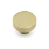 Ohbe Express Mat Altın Renkli 38 mm Tek Delikli Kulp - 1BW-Beyaz - Ahşap