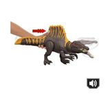 Ohbe Express Mattel World Rebirth Dinozor Oyuncağı, 2 Saldırı Hareketine Sahip Spinosaurus Aksiyon Figürü, Filmden Uyarlanan Tasarım, Bükülebilir Eklemler, Dijital Oyunlar, JGB56 - Option-1