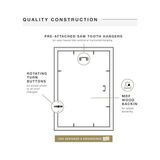 Ohbe Express Mcs Stüdyo Galerisi 13X19 Resim Çerçevesi Doğal Ahşap Damar, Fotoğraflar, Posterler ve Sanat Baskıları Için Dikdörtgen Fotoğraf Çerçevesi (1'li Paket) - -- - Option-1