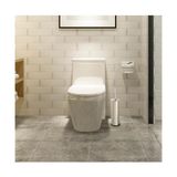 Ohbe Express Metal Wc Fırçası, Krom Tuvalet Temizleme Fırçası, Paslanmaz Çelik Saplı, Dayanıklı ve Hijyenik Banyo Aksesuarı - Option-1