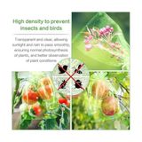 Ohbe Express Meyve Koruma Çantaları, 50 Parça 15X20 cm Drawstringlı File Çanta, Yeniden Kullanılabilir Meyve ve Sebze Ağları, Ağaç ve Bitkilerinizi Koruyan Bahçe File Çantaları - Option-1
