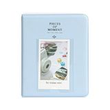 Ohbe Express Mini 12 Mavi Fotoğraf Makinesi 10'lu Film ve Pvc Albüm Bundle Box - Açık Bej