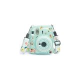 Ohbe Express Mini 12 Yeşil Fotoğraf Makinesi Simli Pleksi Kılıf Çerçeve ve 10'lu Film Hediye SETI-FOTSI00197-ST4-10-PK-C - Açık Bej