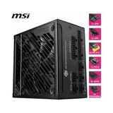 Ohbe Express Msı Mpg A1250GS Pcıe5 1250W 80+ Gold Atx 3.1 Pcıe 5.1 2x 12V-2X6 Power Supply - 0 - Siyah - Option-1