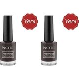 Ohbe Express Nail Flawless Oje 70 Mystery Night, Siyah (2 Paketi) - Option-1