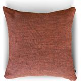 Ohbe Express New York Reddish Dokulu Düz Dekoratif Kırlent/yastık Kılıfı 45X45 CM,%100 Polyester Döşemelik Kumaş - Option-1