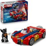 Ohbe Express Örümcek Adam Arabası, Venomlaşmış Wolverine’e Karşı 76336-7 Yaş ve Üzeri Çocuklar Için 2 Minifigürü Içeren Yaratıcı Oyuncak Yapım Seti, Rol Yapma Oyuncağı, Hediye Fikri (134 Parça) - 0 - Siyah