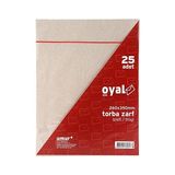 Ohbe Express Oyal Torba Zarf F26X35KRAFT, 90 Gr, Silikonlu, 25'li - 0-Koyu Mavi - Option-1