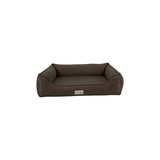 Ohbe Express Pet Bravo Siena Kahverengi Köpek Yatağı L 70X90CM - 001-Renkli - 100 x 100 cm
