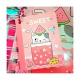 Ohbe Express Pınk Sweet Cat Mini Not Defteri – Anahtarlıklı Sevimli Pembe Kedi Tasarımlı Mini Defter, Taşınabilir Hediyelik Notluk, Çocuk ve Öğrenciler Için - -- - Option-1