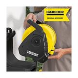 Ohbe Express Premium Hr 7.315 Hortum Makarası Kit (1/2'', 15 mt Hortumlu), Siyah - Option-1 - (ClearEyelets)Black-RadiantOrchid