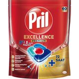 Ohbe Express Pril Excellence 5'i 1 Arada Bulaşık Makinesi Deterjanı, 60 Kapsül