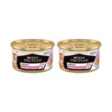 Ohbe Express Pro Plan Delicate Kıyılmış Hindili Yaş Kedi Maması 85GR 2li Paket - 0,75 kg
