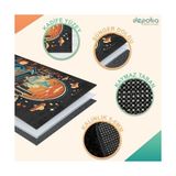 Ohbe Express Ready Kadife Oyuncu Odası Halısı Kaymaz Pamuk Tabanlı Yıkanabilir Antibakteriyel Gamer, Gaming Halısı 200X300 - 374-Yeşil