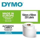 Ohbe Express S0904980, Lw 4xl Ekstra Geniş Sevkiyat Etiketi, (104X159 Mm) 220 Etiket/paket - Option-1 - Ahşap