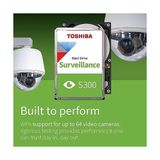 Ohbe Express S300 2tb Surveillance HDD – 3.5”, 5400RPM, 128MB Cache, Sata Iıı - Ahşap