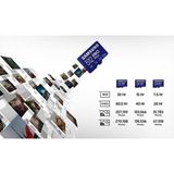 Ohbe Express Samsung Pro Plus 256 GB Microsd Hafıza Kartı + Adaptör, 180 Mb/sn'ye Kadar, Full Hd ve 4K Uhd, Uhs-I, C10, U3, V30, A2, Telefonlar, Tabletler, Gopro, Djı Drone Için - Option-1