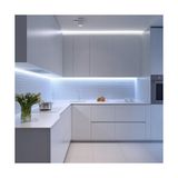 Ohbe Express Şerit LED 2.5 Metre Beyaz - Iç Mekan Tak Çalıştır Adaptör Dahil 12V IP20 Yeni Nesil Yüksek Lümen, Tezgah, Dolap, Mutfak, Ayna Aydınlatma Için - 1 m - 00 Beyaz