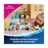 Ohbe Express ǀ Sindirella’nın Şatosu ve At Arabası 43275-6 Yaş ve Üzeri Prenses Seven Çocuklar Için Yaratıcı Oyuncak Yapım Seti, Doğum Günü Hediyesi (596 Parça) - 0 - Siyah