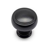 Ohbe Express Siyah Renkli 32 mm Tek Delikli Kulp - 1BW-Beyaz - Ahşap