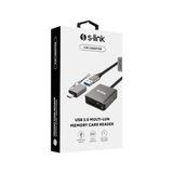 Ohbe Express SL-CR21 Type C ve Usb3.0 Sd/micro Sd 110M/S Hızlı 2 In 1 Metal Kart Okuyucu - Option-1