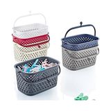 Ohbe Express Smarteware Katre Mandal Sepeti 3 Lt Antrasit - Kestane Akaju - Option-1