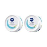 Ohbe Express Soft Krem, 200 Ml, Nemlendirici Bakım Kremi, Yüz, Vücut, El, Jojoba Yağı ve E Vitamini ile Cilt Bakımı, Anında Emilen Hafif Formül, Tüm Ciltler Için 2li Paket - Option-1