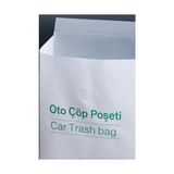 Ohbe Express Su Geçirmez Araba Çöp Poşeti Yapışkanlı Pratik Kullan At Oto Çöp Torbası Seyahat Için Taşınabilir 20 Adet Tek Kullanımlık Hijyenik Çöp Torbası Araç Içi Düzenleyici - 000-Siyah - Option-1