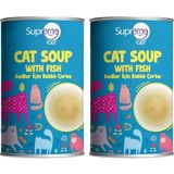 Ohbe Express Supreme Cat Kedi Çorbası Balıklı, Iştah Açıcı Sıvı Kedi Maması 135 ml x 12 (2 Paketi)