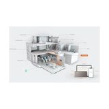 Ohbe Express Switch 16 Gigabit Bağlantı Noktası, 10/100/1000 Mbps, Masaüstü Veya Duvara Monte Ethernet Anahtarı, Tak ve Çalıştır, Yapılandırma Gerekmez, Tek Anahtarlı Vlan, Çelik Yapı (TEG1016M) - Option-1 - Beyaz