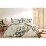 Ohbe Express Taç Ella Standart Pamuk Nevresim Takımı, Kahverengi, Tek Kişilik - 001-Renkli - 100 x 100 cm