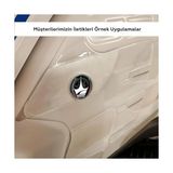 Ohbe Express Tank Pad | Triumph ile Uyumlu | Kaydırmaz ve Dayanıklı Karbon | Motosiklet Tank Pad| GC07 (Karbon) - Ahşap