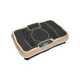 Ohbe Express Titreşimli Egzersiz ve Masaj Plakası | 1-120 Kademe Ayarlanabilir Hız | 200W Güçlü Motor | 150KG Taşıma Kapasitesi | Bluetooth Müzik Destekli Fitness | 74 x 13 x 40 cm | 750 - 000-Siyah