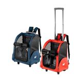 Ohbe Express Trolley Çekçekli Köpek Taşıma Çantası Asorti - 31 x 21 x 42 cm - 10 kg