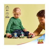 Ohbe Express ǀ ve Pixar Oyuncak Hikayesi Kutlama Treni ve Rc Araba 43264-4 Yaş ve Üzeri Araba Hayranı Çocuklar Için Araba Içeren Oyuncak Yapım Seti, Doğum Günü ve Özel Gün Hediye Fikri (206 Parça) - 0 - Siyah