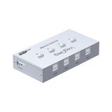 Ohbe Express Veggieg USB 2.0 Anahtarlı 4 Portlu Yazıcı Printer Çoklayıcı Sharing Switch - Option-1