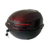Ohbe Express Wheelıe XT21-JR 28 Lt Motosiklet Arka Çanta Hünnap Kırmızı Parlak Su Geçirmez Abs Çift Kilitleme Üniversal - 0 - 3 Yaş - 0 - Siyah