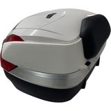Ohbe Express Wheelıe XT68-W 48 Litre Motosiklet Arka Çanta Beyaz Su Geçirmez Tak Çıkart Özellikli Abs Top Üniversal - 0 - 3 Yaş - 0 - Siyah