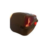 Ohbe Express Wheelıe XT88-JR 32 Lt Motosiklet Arka Çanta Hünnap Kırmızı Parlak Su Geçirmez Abs Çift Kilitleme Üniversal - 0 - 3 Yaş - 0 - Siyah