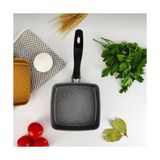 Ohbe Express Yanmaz Yapışmaz Granit Kaplama Döküm Mini Tava (Kare) - Option-1 - --