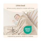 Ohbe Express Yumuşak Örme Bebek Battaniyesi 30X40 Inç – Yenidoğanlar Için - 2328M - 1 x 32 x 27 cm