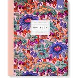 Ohh Deer V&a Tasarımı B5 64 Sayfa Ince Kapak Çizgili Defter Neon Floral Coral Jungle Exercise Book 12555