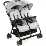 Ohlala Twin İkiz Bebek Arabası Silver