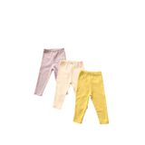 OhlalaKoala Bebek Tayt 3lü Set Penye Uzun Boy Unisex
