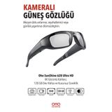 OhO sunshine 628 4K Ultra HD Kameralı Akıllı Güneş Gözlüğü - 128GB Hafıza, TR90 Esnek Çerçeve, UV Korumalı