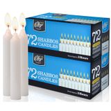OHR CANDLES Şabat Mumları - Geleneksel Şablon Mumları - 3 Saat - 72 Sayı, 2 Paket (144 Sayım) - tarafından