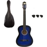 Ohri Sidney Mavi Klasik Gitar 4/4 Tam Boy